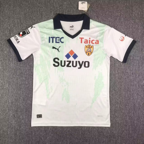 Fans Version 2023-2024 Shimizu S-Pulse Away White Soccer Jersey