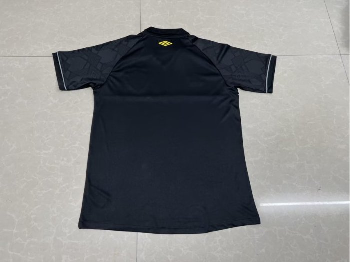 Fans Version 2023-2024 Black Goalkeeper Soccer Jersey Shorts