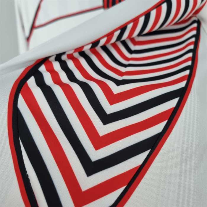 Fans Version 2022-2023 Hokkaido Consadole Sapporo 3rd Away White Soccer Jersey