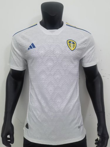 2023-2024 Player Version Leeds United Home Soccer Jersey