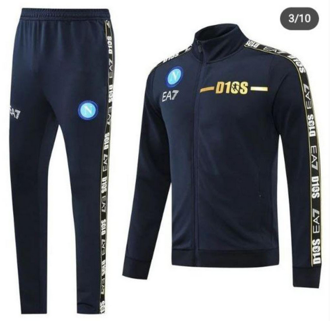 2023-2024 Napoli Borland Soccer Jacket and Pants