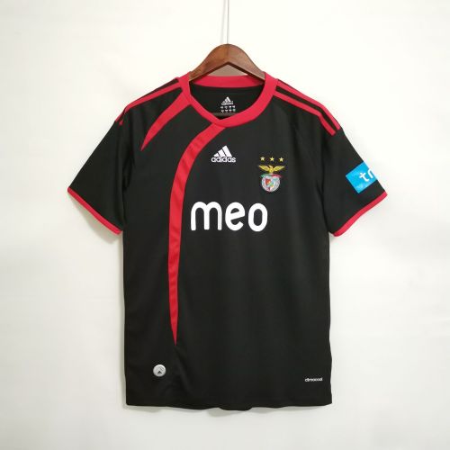 Retro Jersey 2009-2010 Benfica Away Black Soccer Jersey