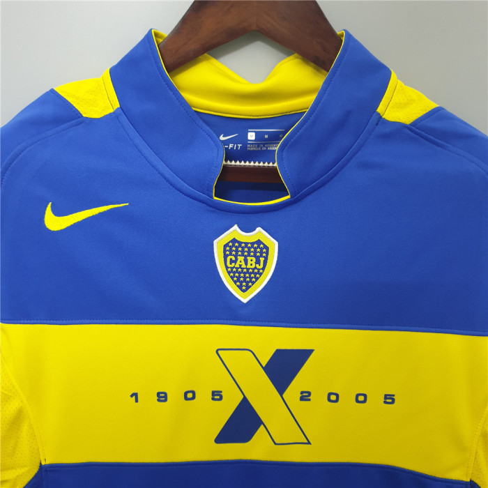 Retro Jersey 2005 Boca Juniors Home Soccer Jersey Vintage Football Shirt
