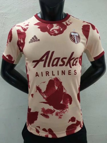 Player Version 2022-2023 Portland Timbers Pink Soccer Jersey