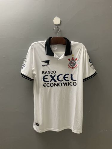 Retro Shirt 1997 Corinthians Home Soccer Jersey
