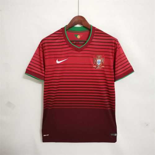 Retro Jersey 2014 Portugal Home Soccer Jersey