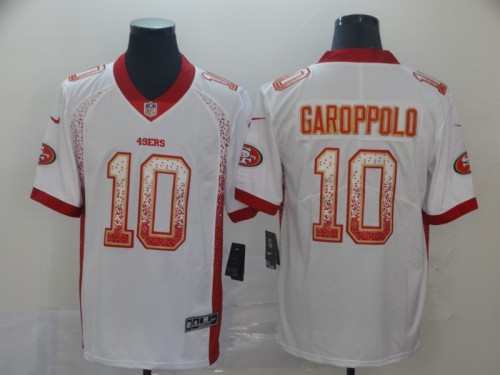 San Francisco 49ers 10 Jimmy Garoppolo White Drift Fashion Limited Jersey