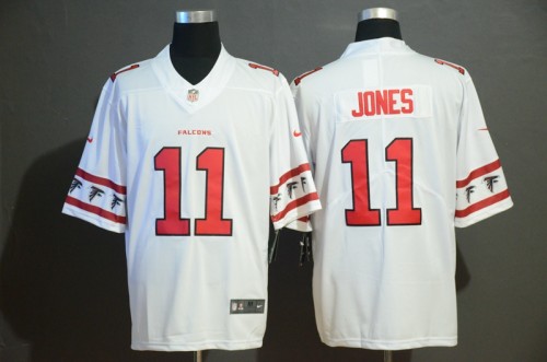 Atlanta Falcons 11 Julio Jones White Team Logos Fashion Vapor Limited Jersey