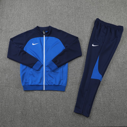 NJ01 Borland/Blue Training Suit DIY Custom Team Logo