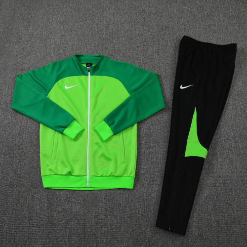 NJ01 Green Training Suit DIY Custom Team Logo