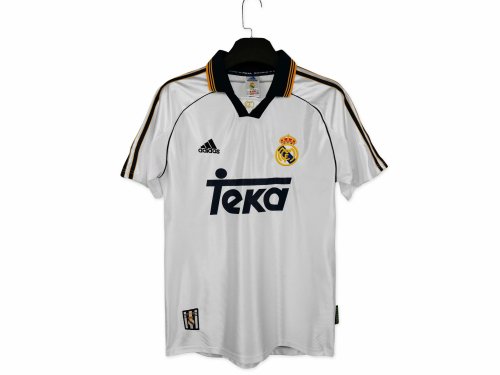 Retro Jersey 1998-2000 Real Madrid Home Soccer Jersey