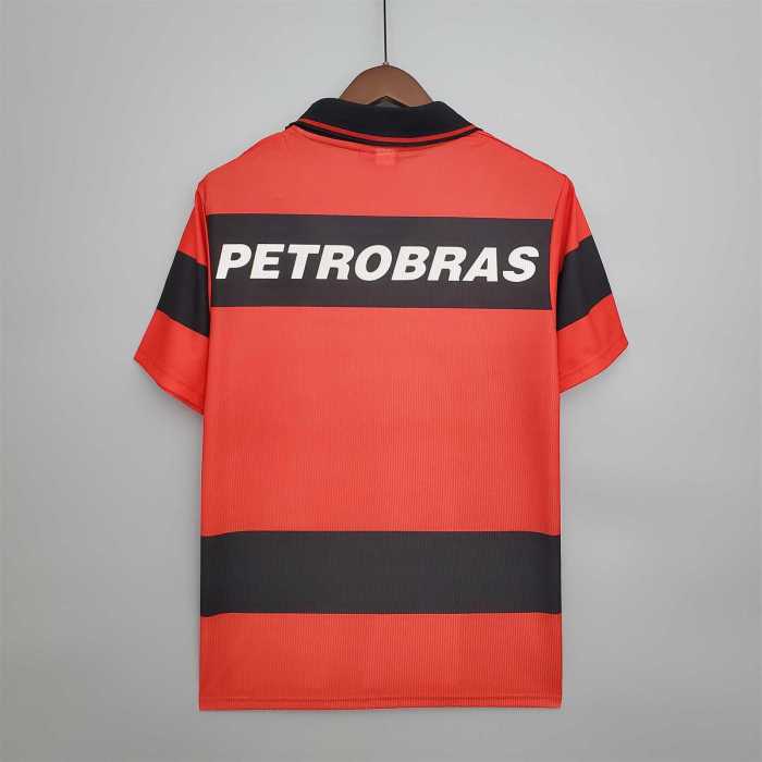 Retro Jersey 1999 Flamengo Home Soccer Jersey Vintage Football Shirt