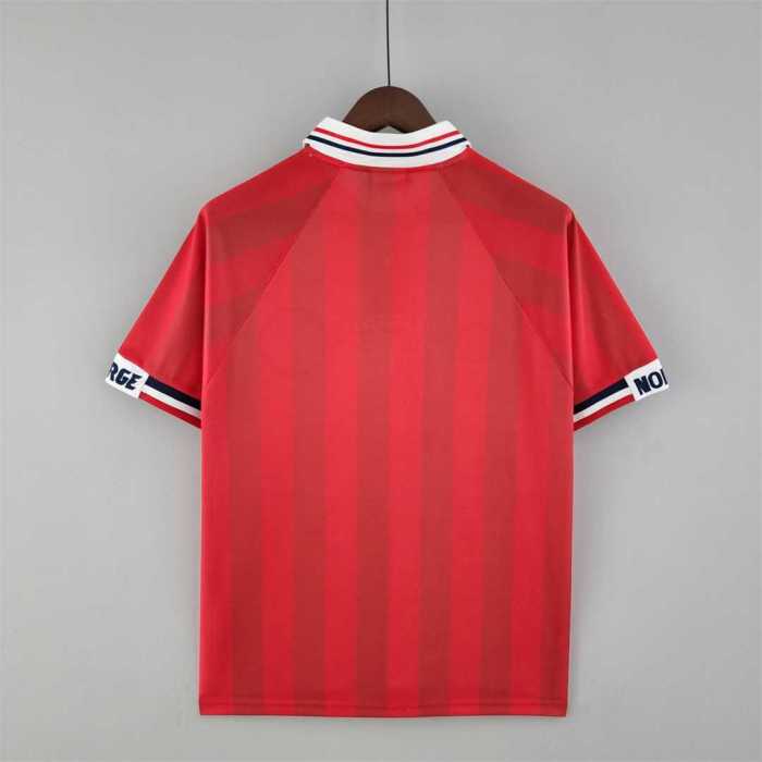 Retro Jersey 1998-1999 Norway Home Soccer Jersey