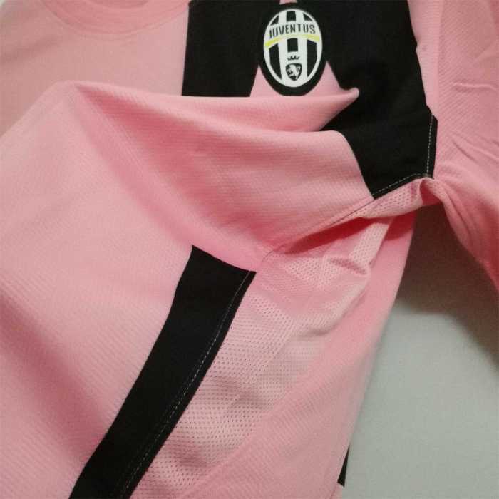 Retro Jersey 2011-2012 Juventus Away Pink Soccer Jersey Vintage Football Shirt