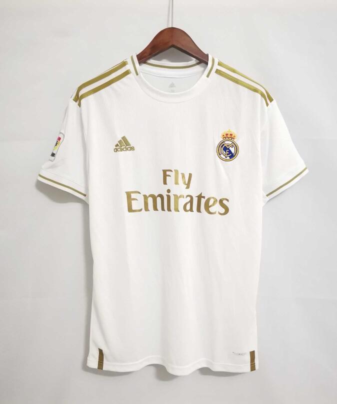 Retro Jersey 2019-20 Real Madrid Home White Soccer Jersey