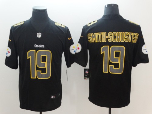 Pittsburgh Steelers #19 SMITH-SCHUSTER Black NFL Jersey