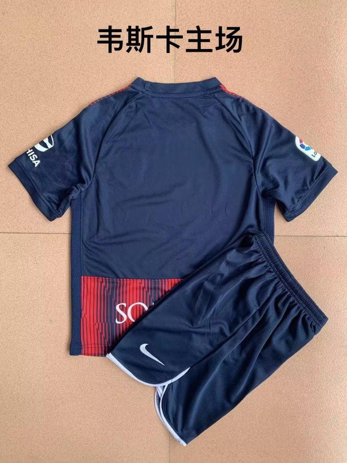 Adult Uniform 2022-2023 S.D. Huesca Home Soccer Jersey Shorts