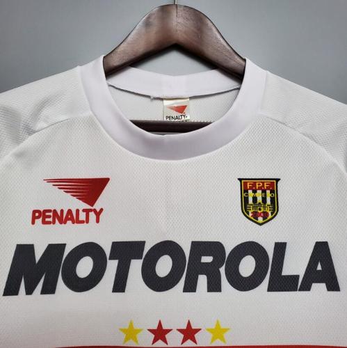 Retro Jersey Sao Paulo 1999-2000 Home White Soccer Jersey Vintage Football Shirt