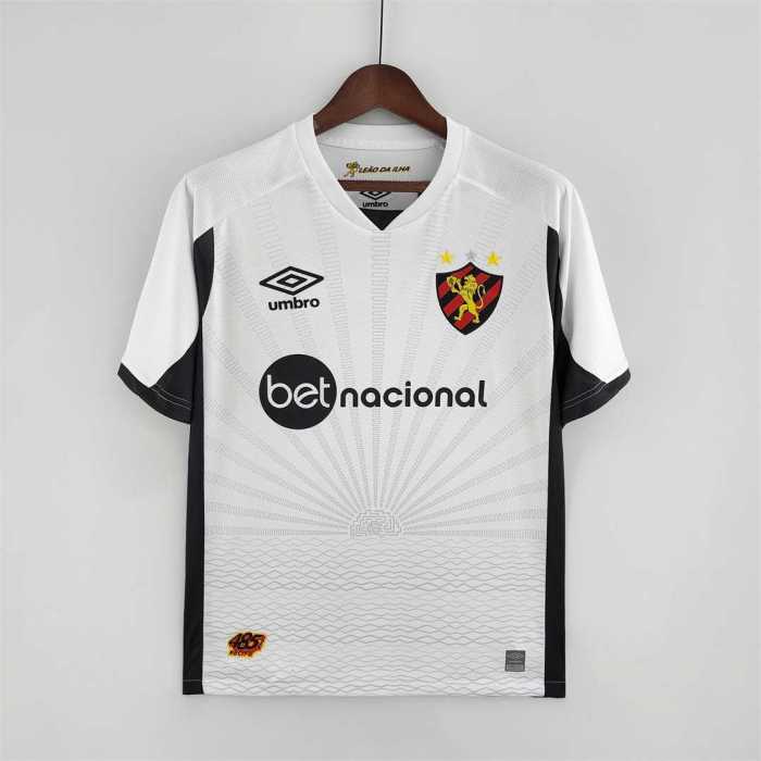 Fans Version 2022-2023 Sport Club do Recife Away White Soccer Jersey