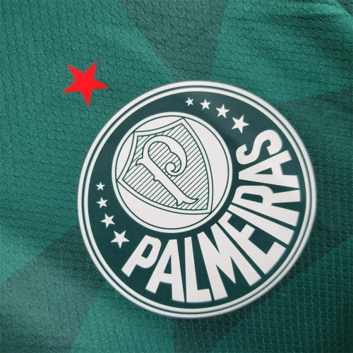 Long Sleeve 2023-2024 Palmeiras Home Soccer Jersey