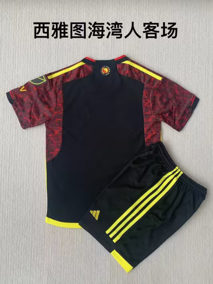 Adult Uniform 2023-2024 Seattle Sounders Away Soccer Jersey Shorts