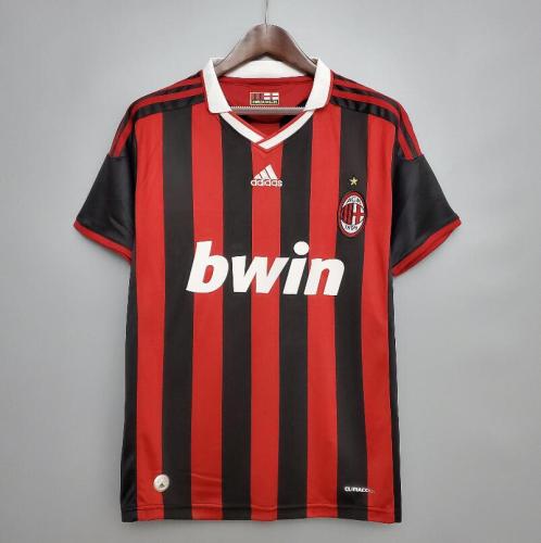 Retro Jersey 2009-2010 AC Milan Home Soccer Jersey