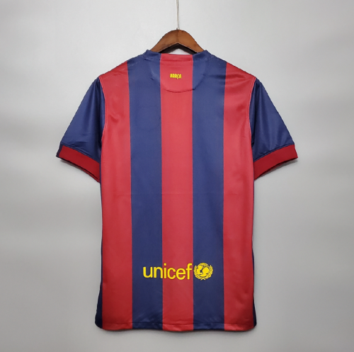 Retro Jersey 2014-2015 Barcelona Home Soccer Jersey