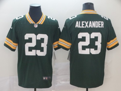 Green Bay Packers #23 ALEXANDER Green/White NFL Jersey