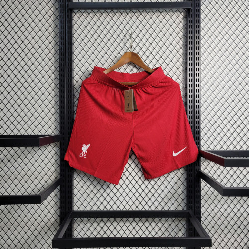Player Version 2023-2024 Liverpool Home Soccer Shorts