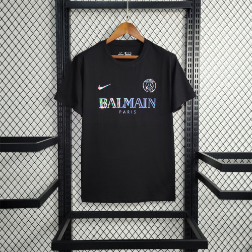 Maillot PSG 2023-2024 Paris Reflective Special Edition Black Soccer Jersey