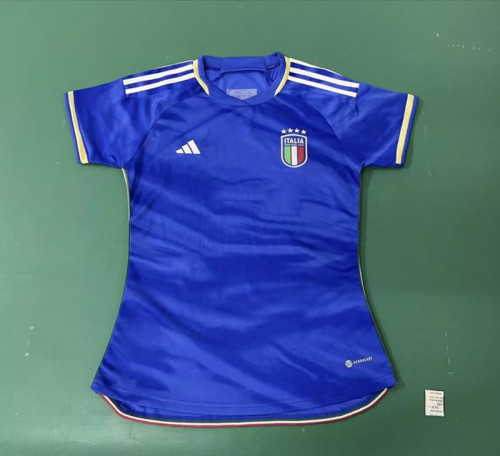 Women 2023-2024 Italy Home Soccer Jersey