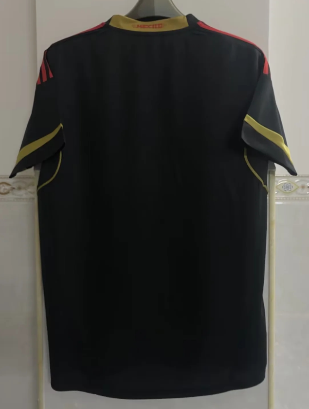 Retro Shirt 2011-2012 Mexico Away Black Soccer Jersey Vintage Football Shirt