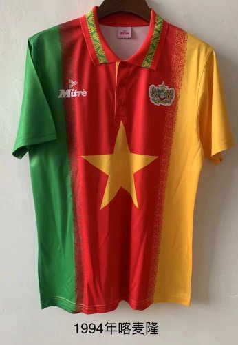 Retro Jersey 1994 Cameroon Home Soccer Jersey