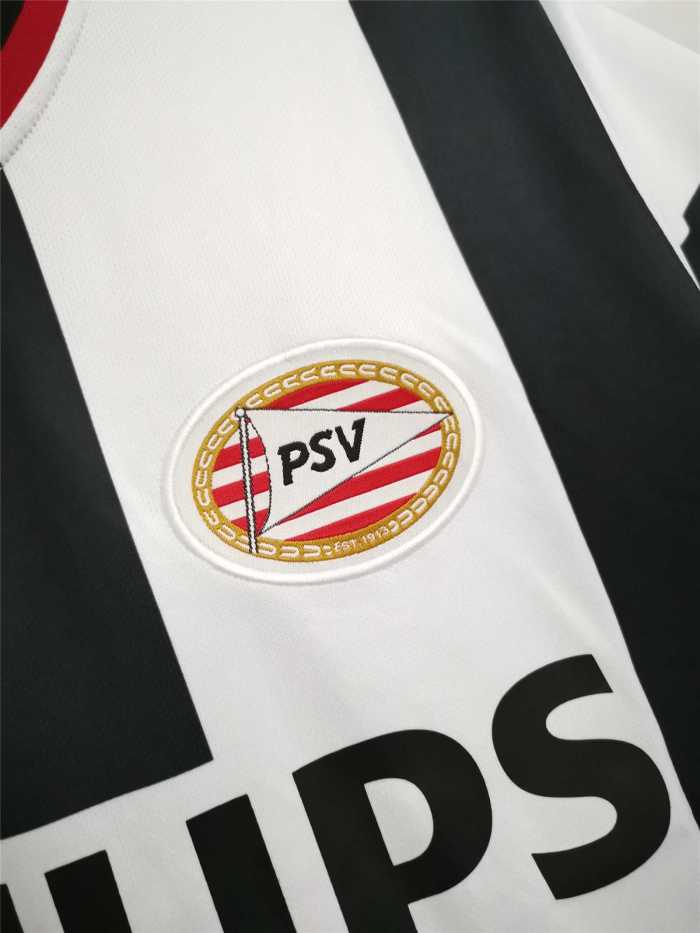 with UCL Patch Retro Jersey 1998-1999 PSV Eindhoven Away Soccer Jersey