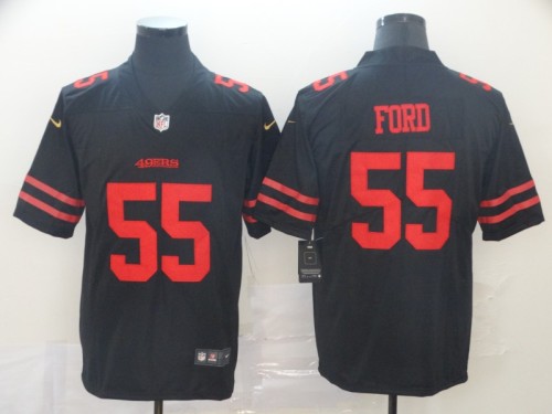 San Francisco 49ers 55 Dee Ford Black Vapor Untouchable Limited Jersey