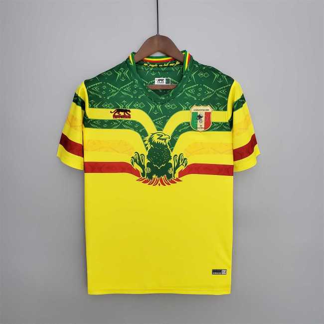 Fans Version 2022 Mali Yellow Soccer Jersey
