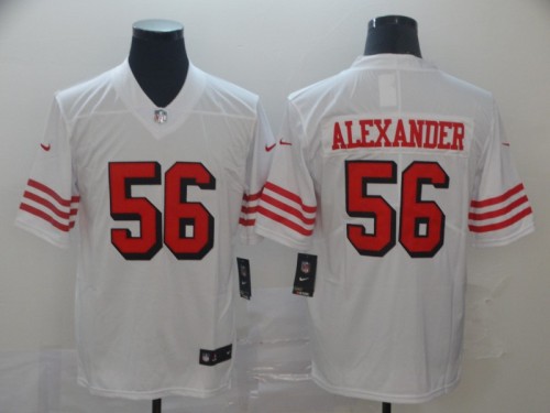 San Francisco 49ers 56 Kwon Alexander White Vapor Untouchable Limited Jersey