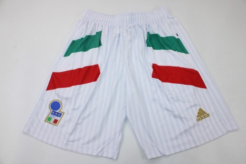 2023-2024 Italy Icon White Soccer Shorts