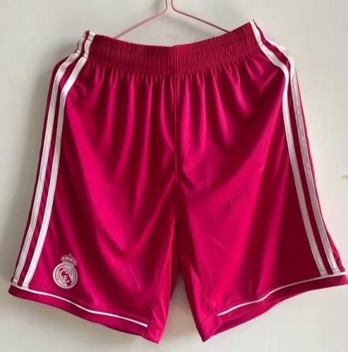 Retro Shorts 2014-2015 Real Madrid Away Pink Soccer shorts