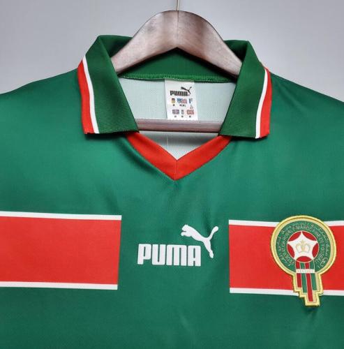 Retro Jersey 1998 Morocco Home Soccer Jersey Vintage Football Shirt