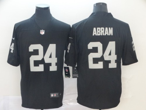 Oakland Raiders 24 Johnathan Abram Black Vapor Untouchable Limited Jersey