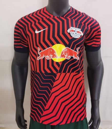 Fans Version 2023-2024 RB Leipzig Away Red Soccer Jersey