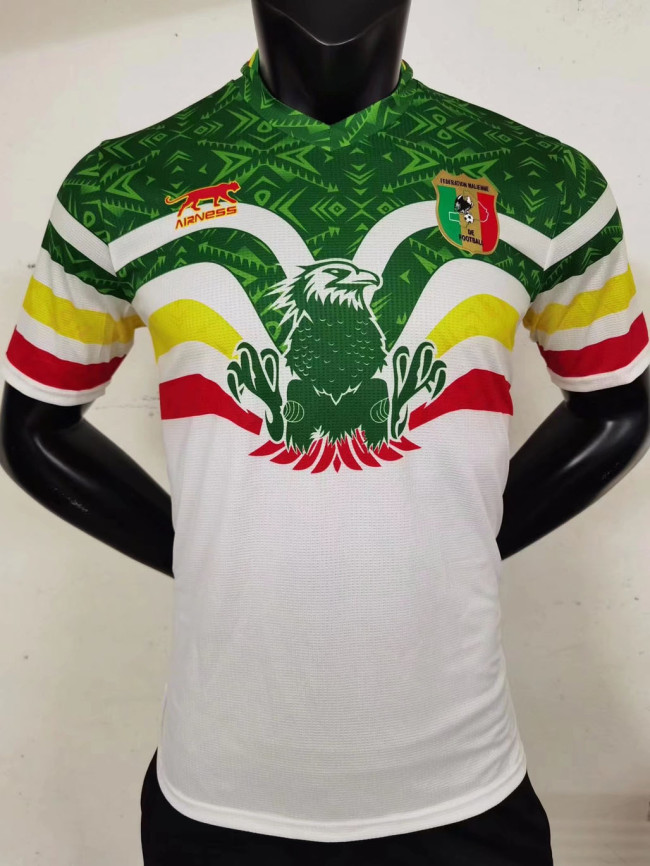 Player Version 2022 Mali Away White Soccer Jersey