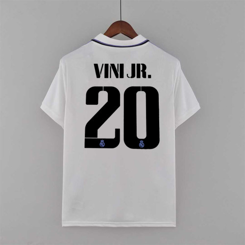 Fans Version 2022-2023 Real Madrid VINI JR. 20 Home Soccer Jersey