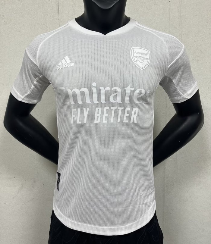 2023 Player Version Arsenal No More Red White Soccer Jersey