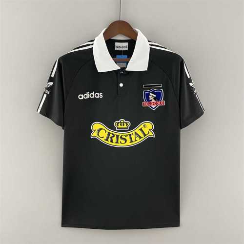 Retro Jersey 1992-1993 Colo-Colo Away Black Soccer Jersey