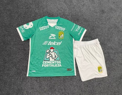 Adult Uniform 2022-2023 Club Leon Home Soccer Jersey Shorts