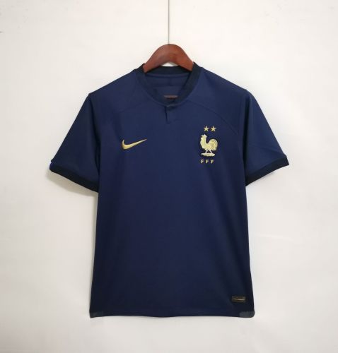 Fans Version 2022 World Cup France Home Soccer Jersey