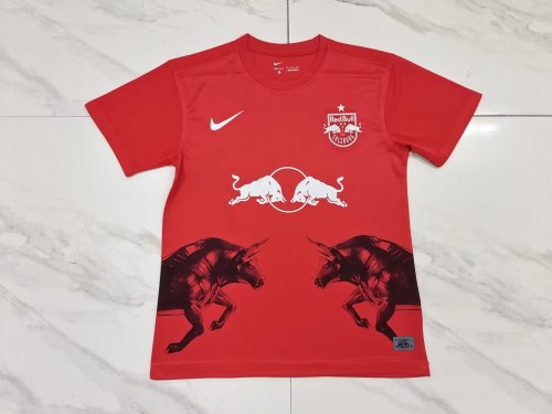 Fans Version 2023-2024 Red Bull Salzburg Home Soccer Jersey