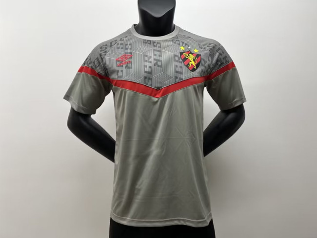 Fans Version 2023-2024 Recife Grey Soccer Training Jersey